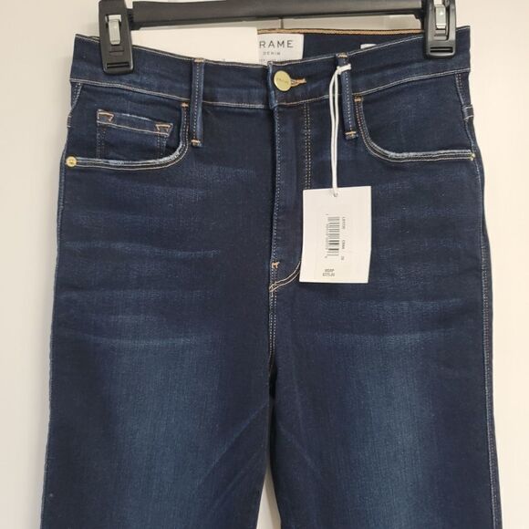 Frame le sylvie slender straight high rise size 26 - Picture 9 of 15